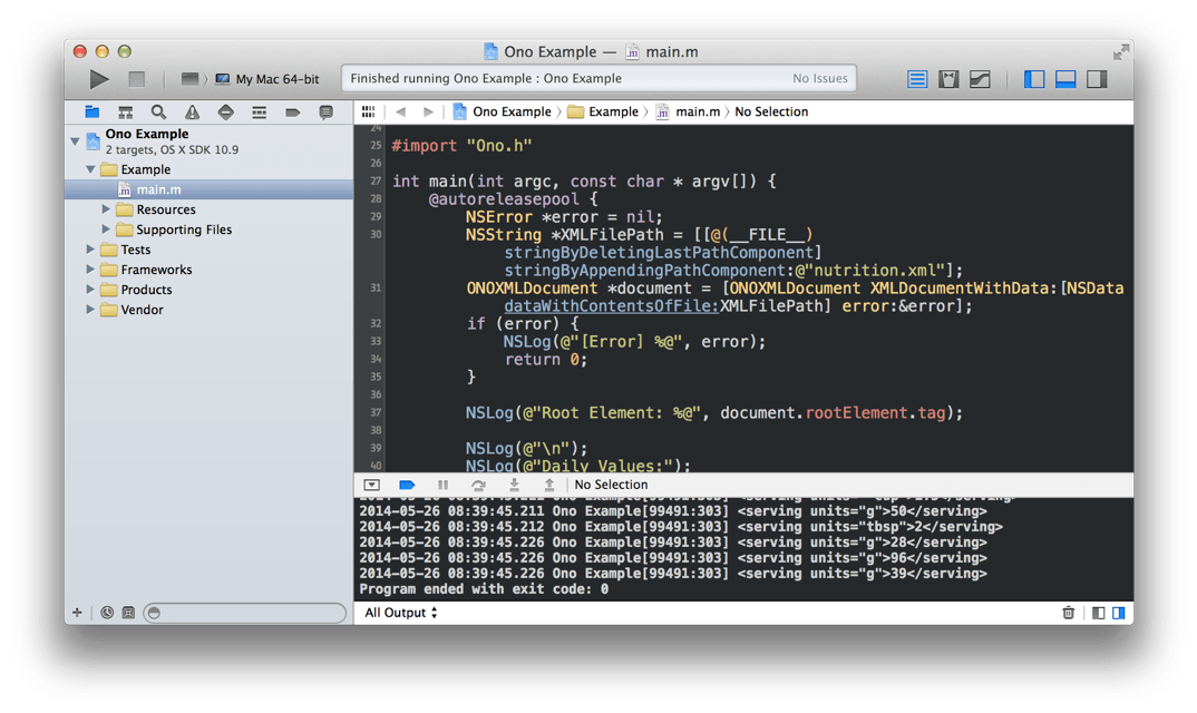 Ono.xcworkspace