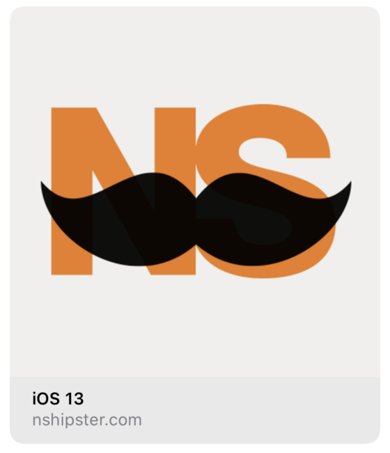iOS 13 Link View